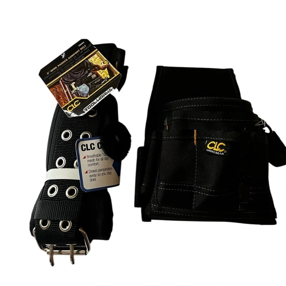 NWT CLC Work Gear 2 Pc Belt/Pouch
